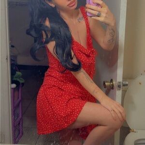 Red Polka Dot Dress